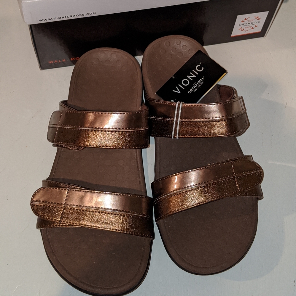 Bronze Vionic shoes
